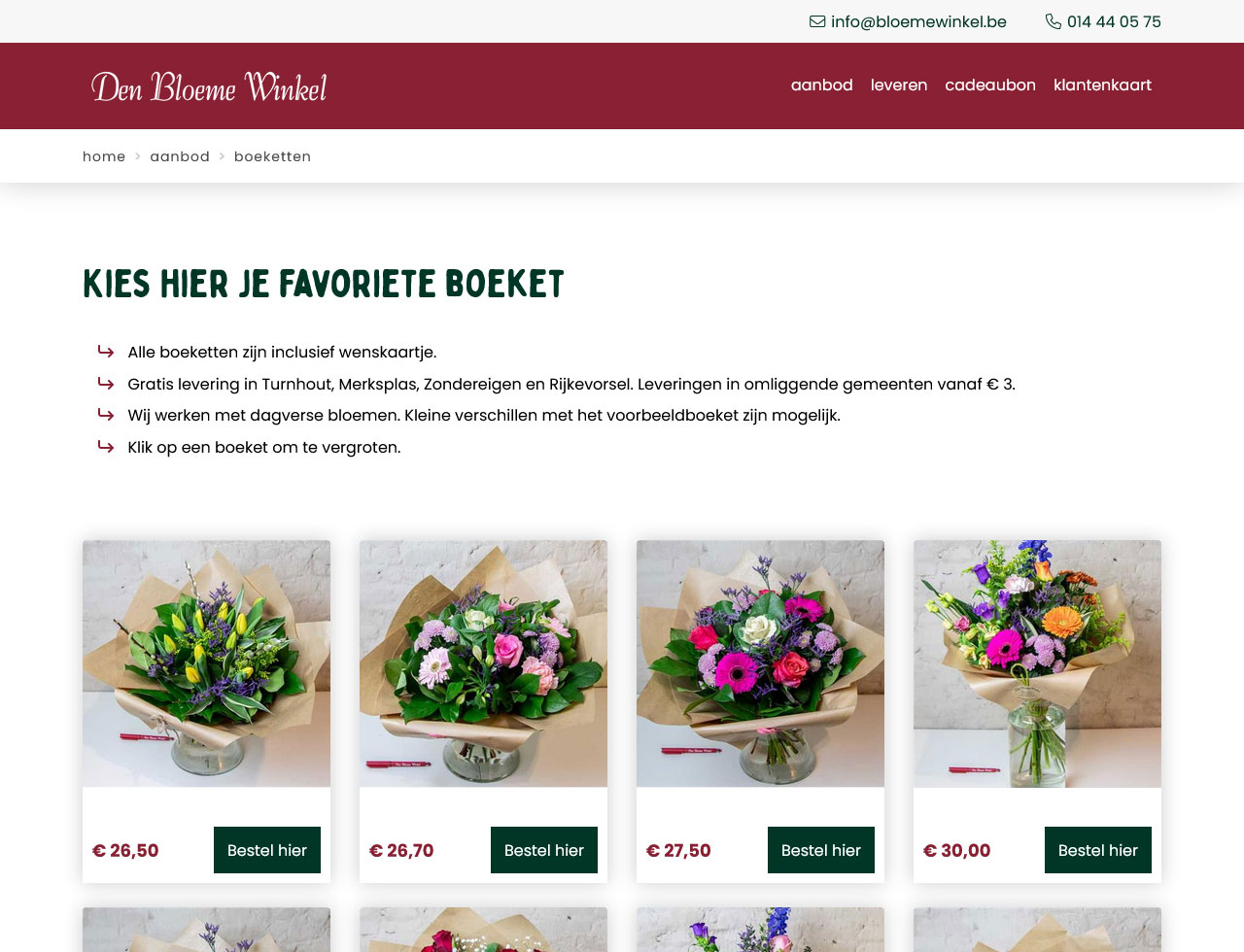 Den Bloeme Winkel